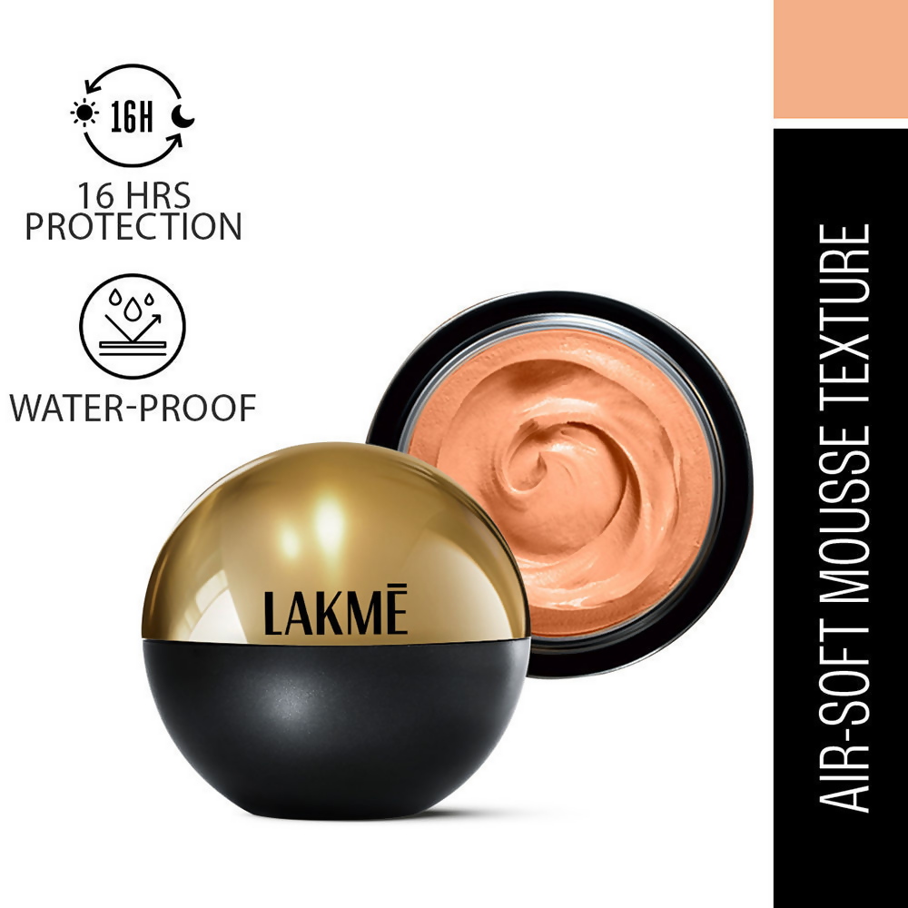 Lakme Xtraordin-Airy Mattereal Mousse Foundation - 02 Rose Creme