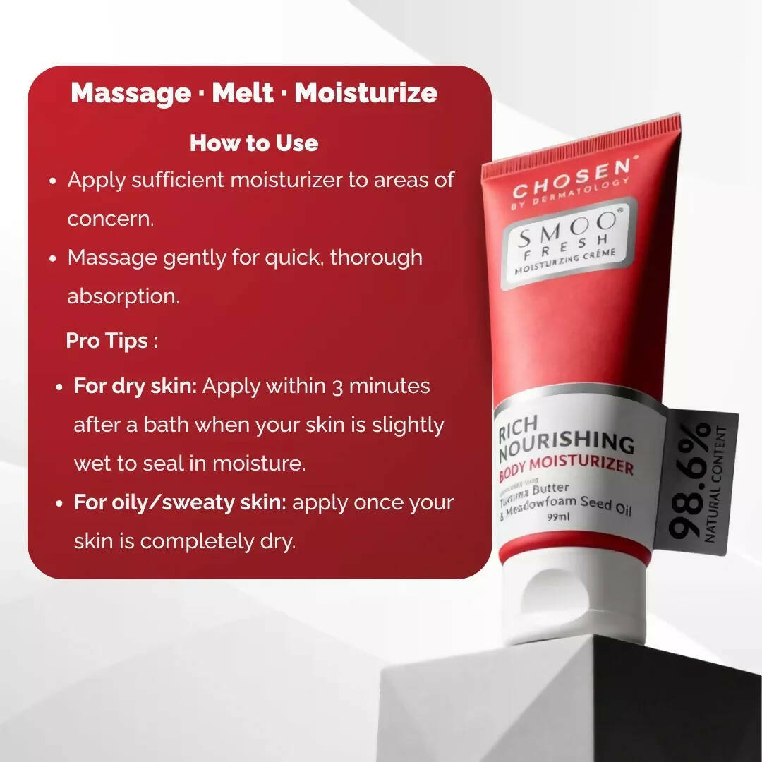 Chosen Smoo Moisturizing Crème Fresh For Body