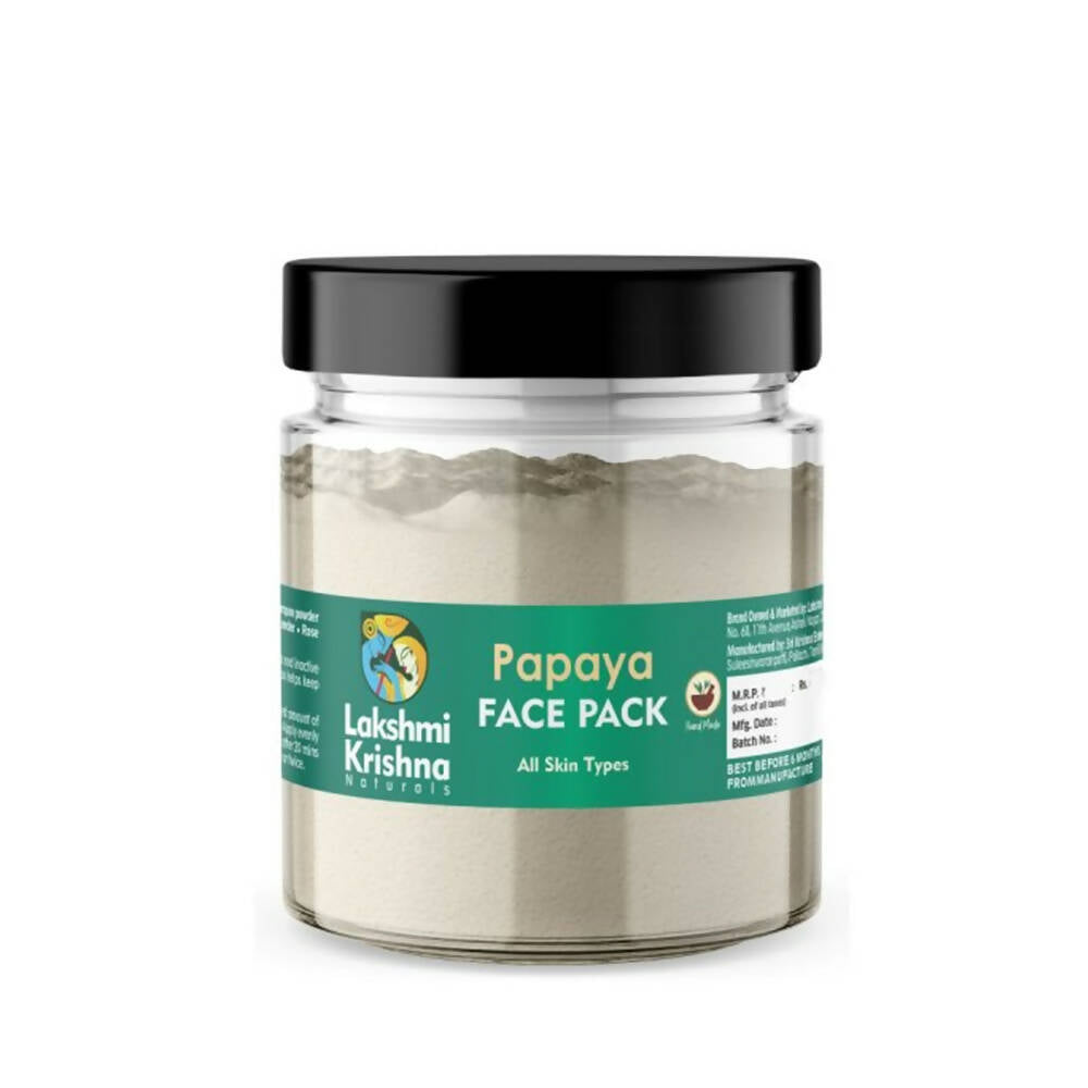Lakshmi Krishna Naturals Papaya Face Pack