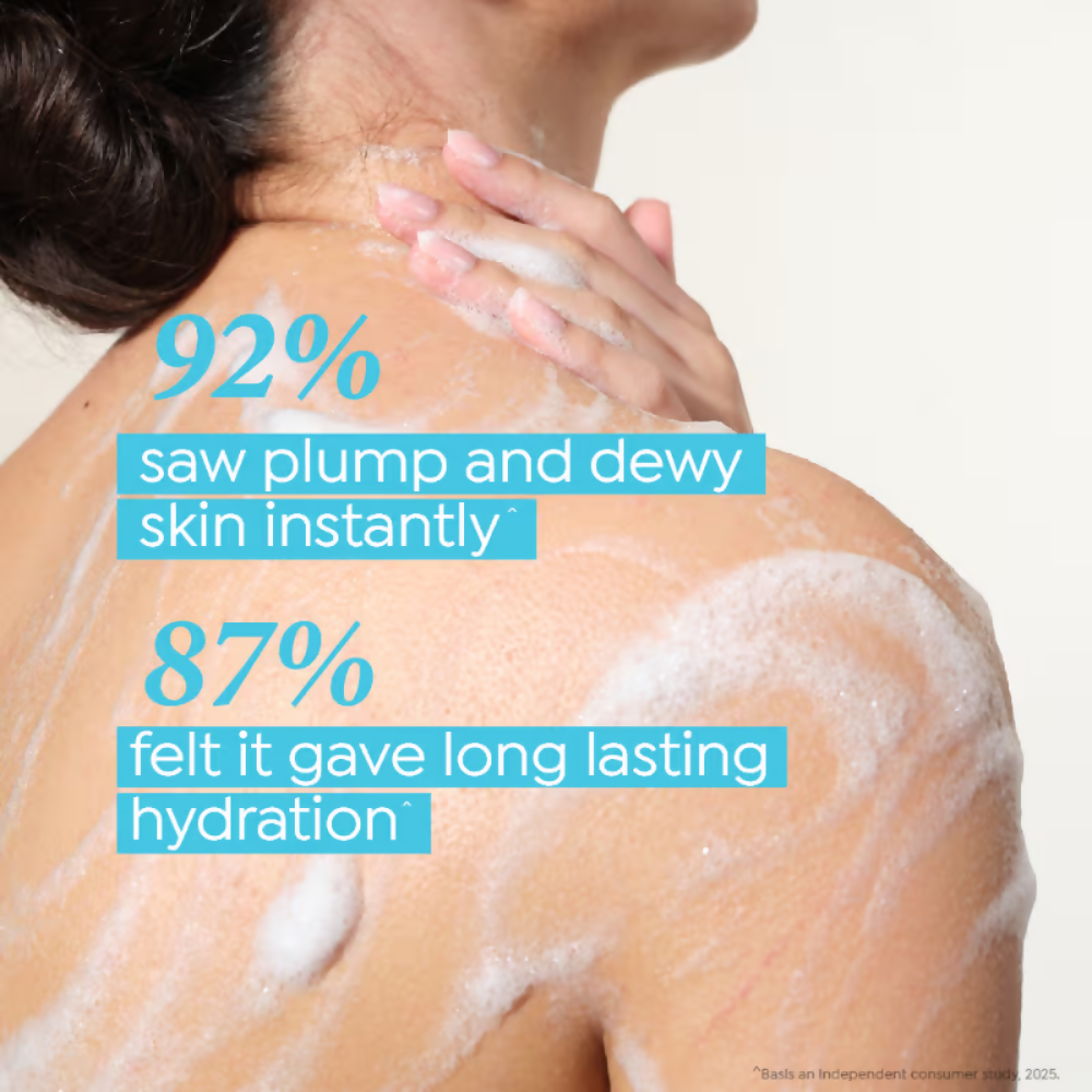 Dove 6% Hydrating Serum With Hyaluronic Acid Hydration Boost Bodywash