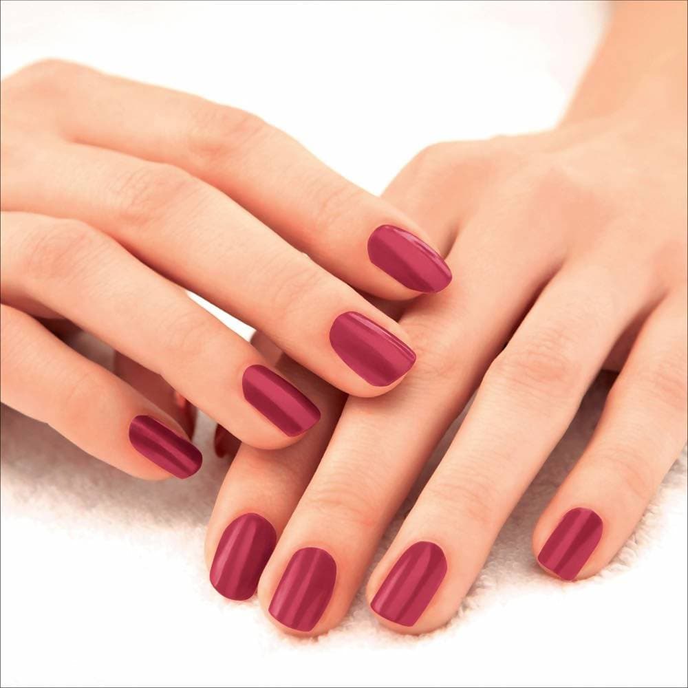 Lakme 9 to 5 Primer + Gloss Nail Colour - Red Alert - Distacart