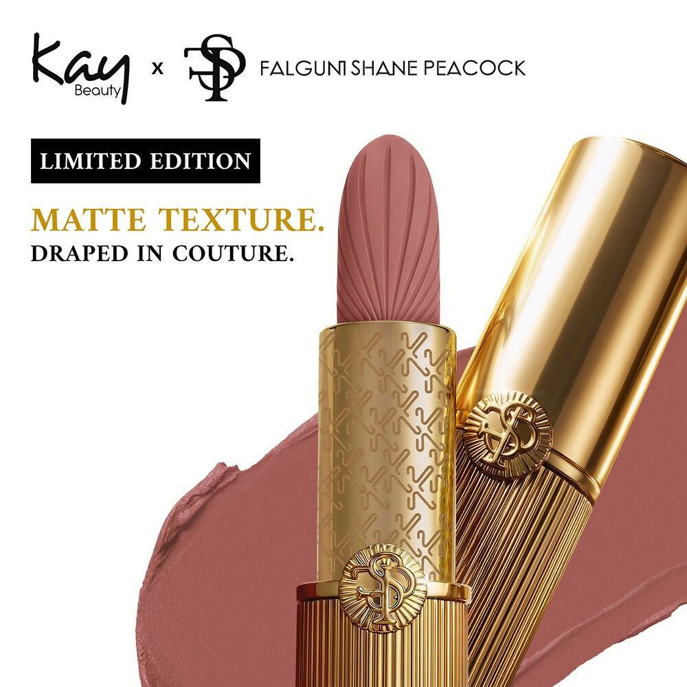 Kay Beauty x Falguni Shane Peacock Luxe Matte Lipstick - Runway Showstopper - Distacart