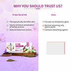Ayouthveda D- Tan Facial Kit for Tan Removal & Brightness