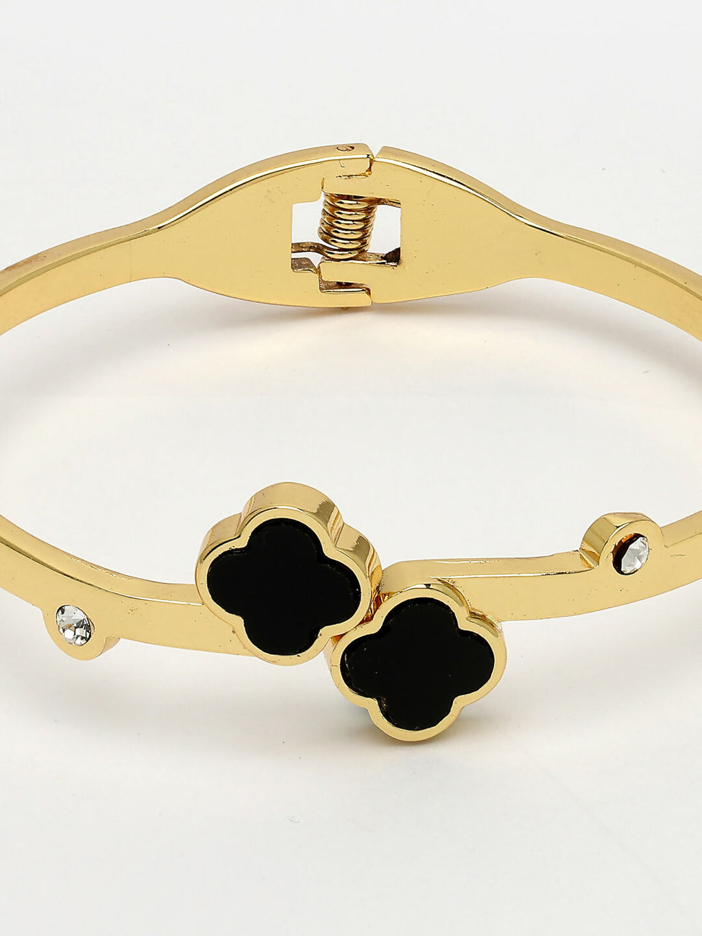 NVR Women's Gold-Polished Cuff Bracelet - Distacart