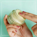 Plum Green Tea Clear Face Mask