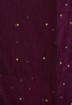 Mominos Fashion Moeza Organza Stone Work Purple Dupatta
