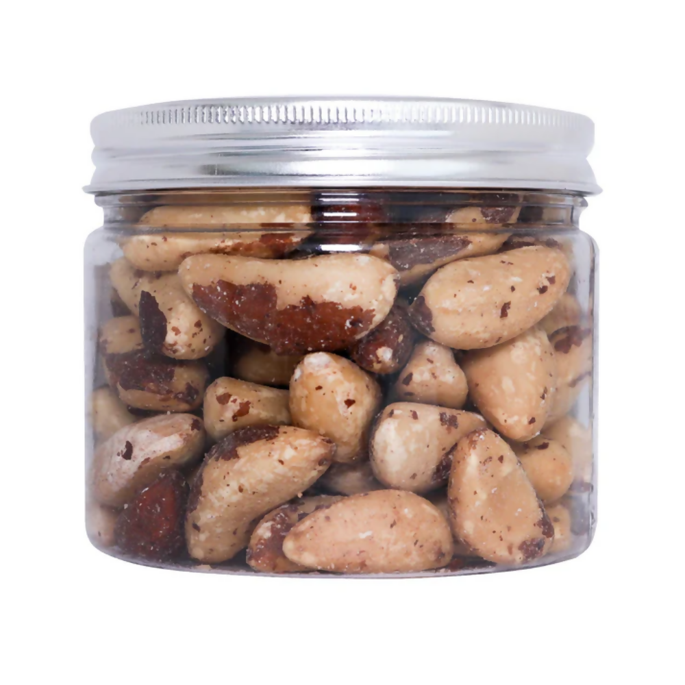 Tassyam Organics Roasted Brazil Nuts Jar - Distacart