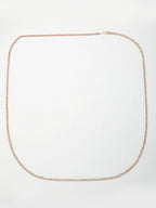 NVR Women's Rose Gold-Polished AD-Studded Kamarbandh Waist Chain
