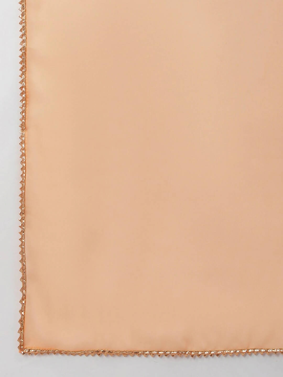 Janasya Peach-Coloured Flared Sleeves Georgette Anarkali Kurta - Distacart