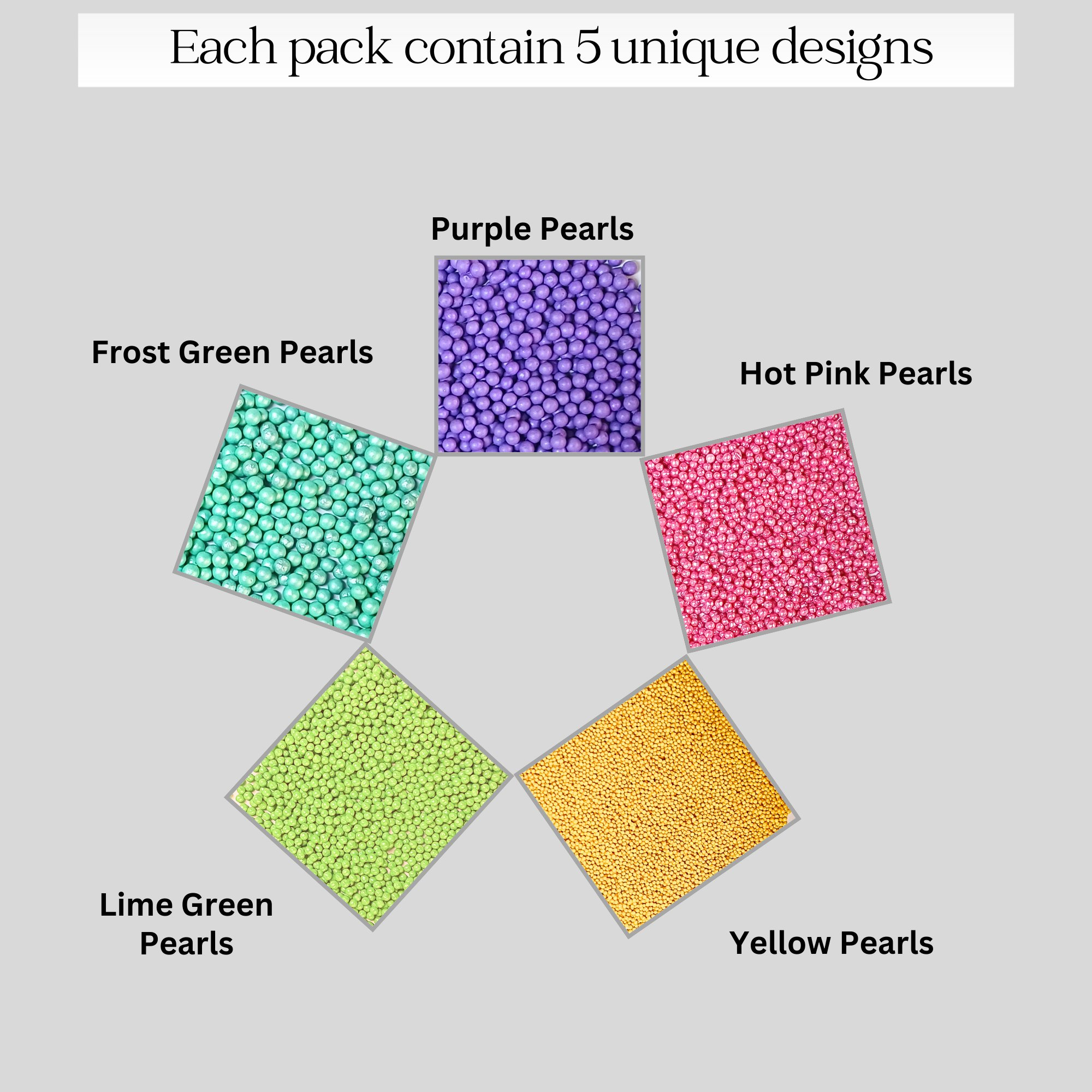 disco ball sprinkles db multipack 5 100 gms