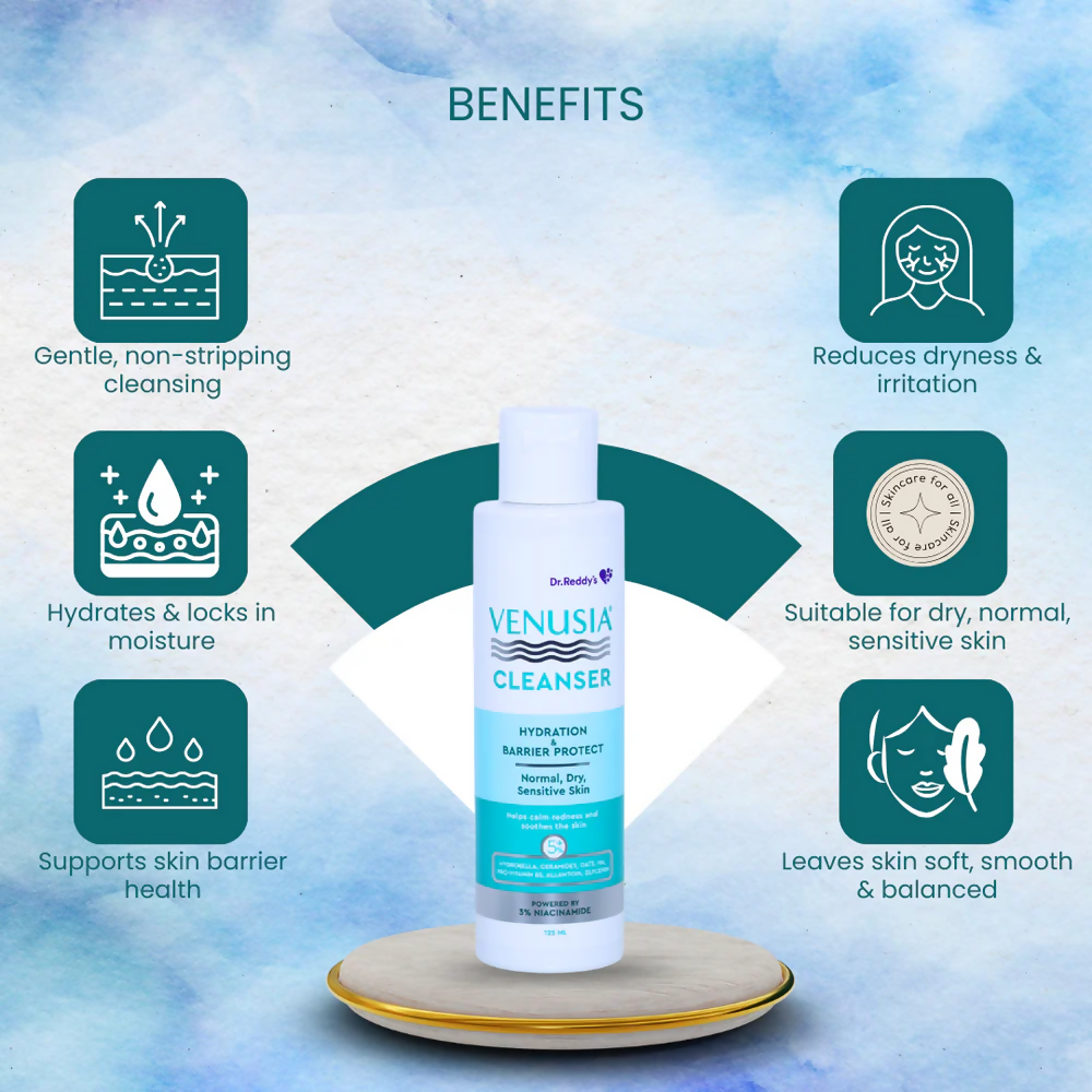 Dr. Reddy's Venusia Hydration & Barrier Protect Cleanser