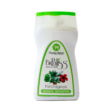 Cowpathy Pancha Tattva Biobliss Herb-O-Vedic Panchagavya Herbal Shampoo