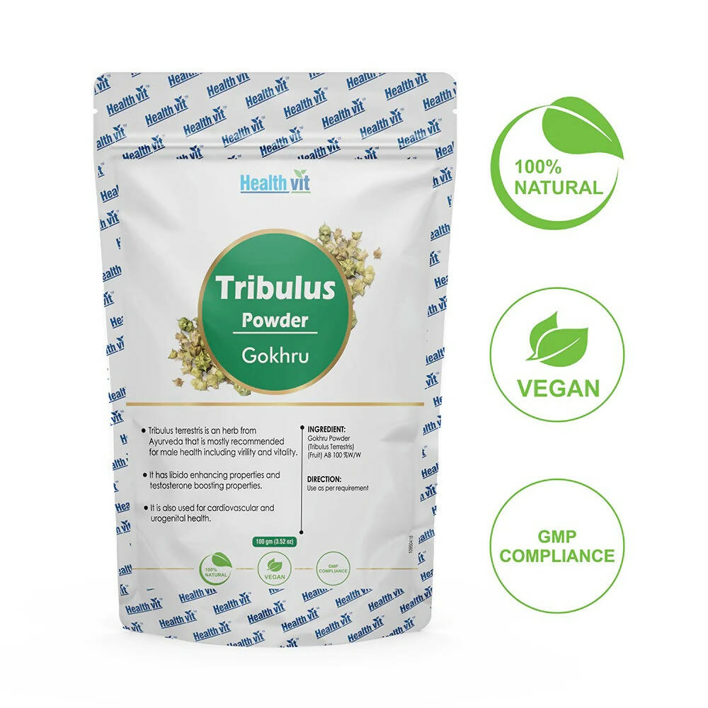 Healthvit Natural Tribulus Powder - Distacart