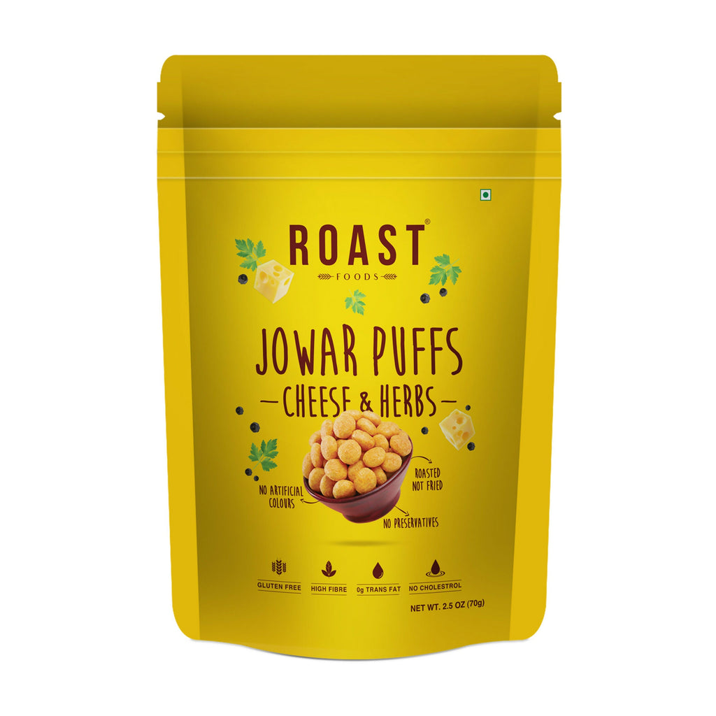 Roast Foods Jowar Puff Cheese & Herbs - Distacart