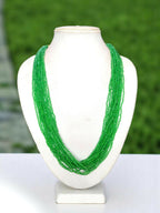Inhanns Crystal Beads Luxe Edition – Multi-Layered Necklace - Light Green