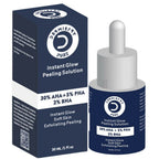 Dermistry Pure 30% AHA 5% PHA 2% BHA Peeling Exfoliating Solution Instant Bright Glow Fairness Serum