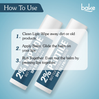 Bake 2% Peptide + Ceramide Butter Brightening Lip Balm SPF 55 PA++++ - Distacart