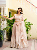 Lehenga Mart Designer Indian Wedding Lehenga Choli-Light Pink - Distacart