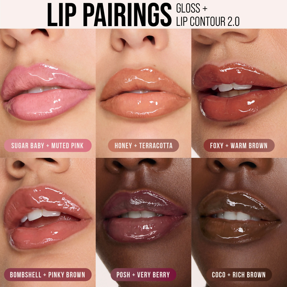 Huda Beauty Faux Filler Extra Shine Lip Gloss - Bombshell