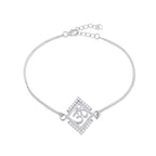 trueBrowns 925 Sterling Silver Precious OM Bracelet Rakhi - Distacart