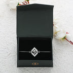 trueBrowns 925 Sterling Silver Precious OM Bracelet Rakhi - Distacart