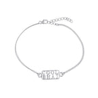trueBrowns 925 Sterling Silver Precious Cool Bhai Bracelet Rakhi - Distacart
