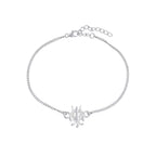 trueBrowns 925 Sterling Silver Precious Trishul Silver Bracelet Rakhi - Distacart