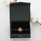 trueBrowns 925 Sterling Silver Gold-Polished Ganesha Bracelet Rakhi - Distacart