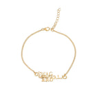 trueBrowns 925 Sterling Silver Gold-Polished Gold Micron Plated Swag Bracelet Rakhi - Distacart