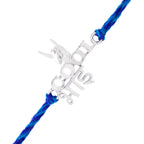 trueBrowns X Voylla 925 Sterling Silver Precious Cool Bhai Thread Rakhi - Distacart