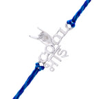 trueBrowns X Voylla 925 Sterling Silver Precious Cool Bhai Thread Rakhi - Distacart