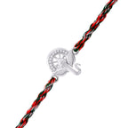 trueBrowns 925 Sterling Silver Auspicious Ganpati Thread Style Rakhi - Distacart