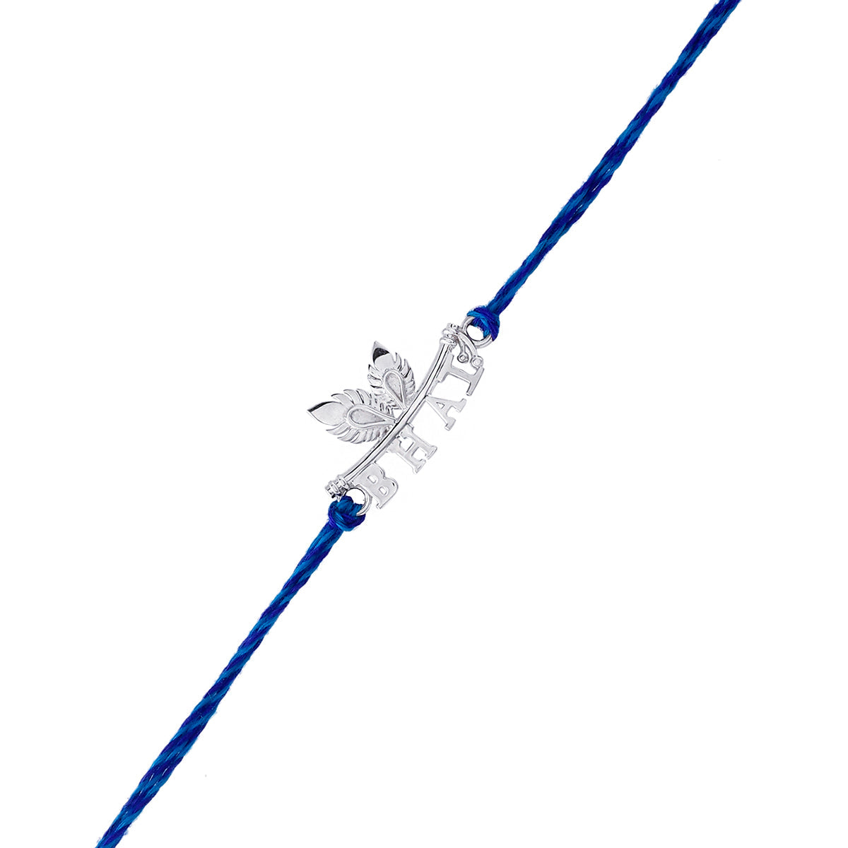 trueBrowns 925 Sterling Silver Stunning Bhai Thread Rakhi - Distacart
