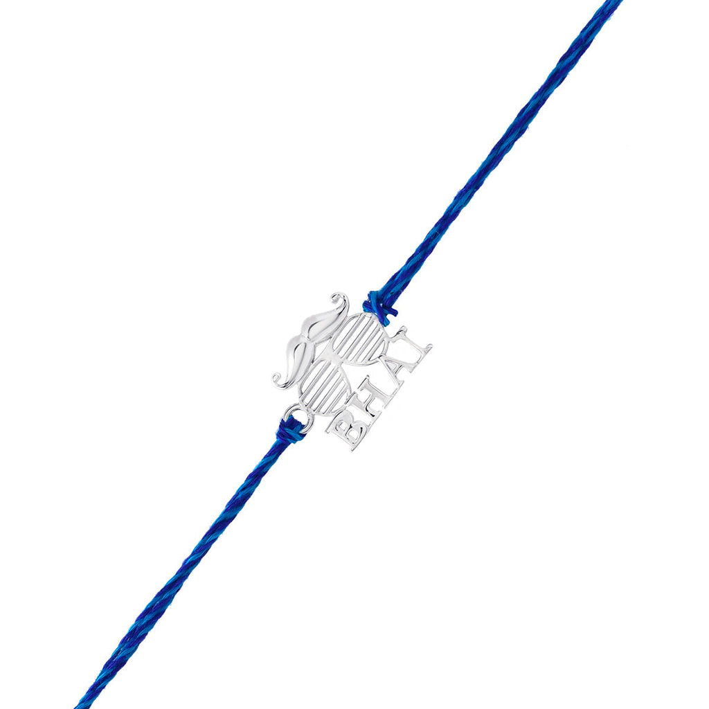 trueBrowns 925 Sterling Silver Precious Bhai Thread Rakhi - Distacart