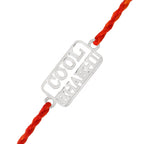 trueBrowns 925 Sterling Silver Precious Cool Bhabhi Thread Rakhi - Distacart