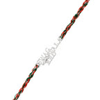 trueBrowns X Voylla 925 Sterling Silver Precious Swag Wala Bro Thread Rakhi - Distacart