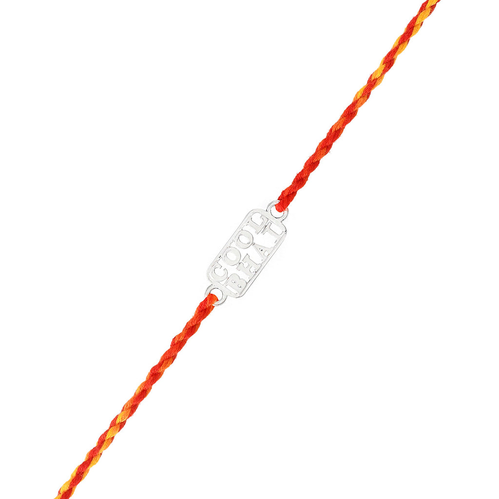 trueBrowns 925 Sterling Silver Precious Cool Bhai Thread Rakhi - Distacart