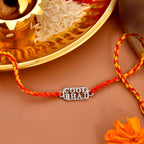 trueBrowns 925 Sterling Silver Precious Cool Bhai Thread Rakhi - Distacart