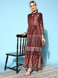 Ahalyaa Women's Beautiful Black Color Digital Print Velvet Kurta - Distacart