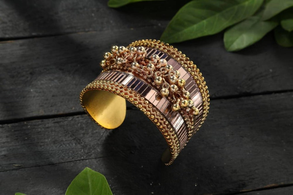 Ghungroo Cuff openable Bracelet