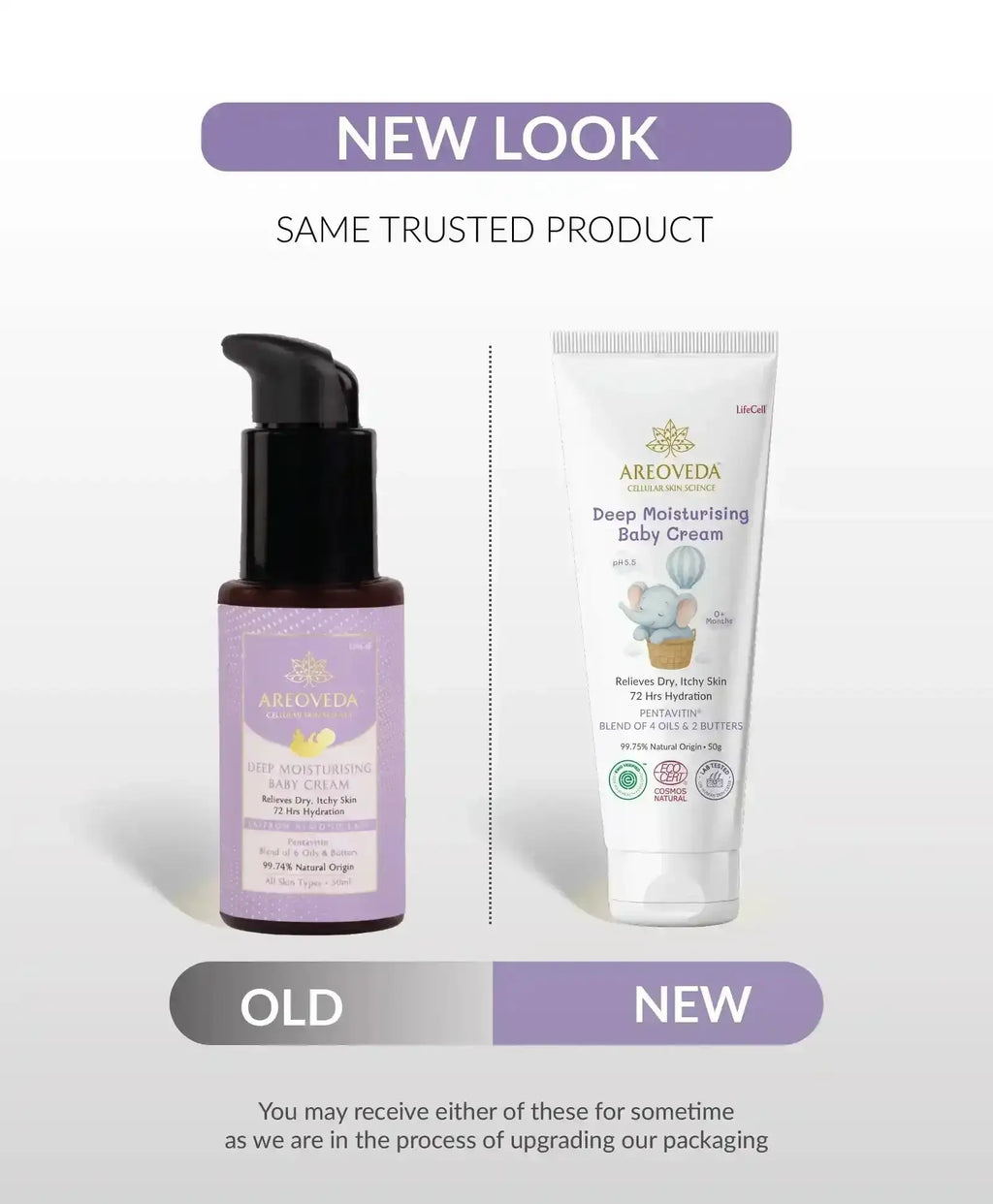 AreoVeda Deep Moisturising Baby Cream