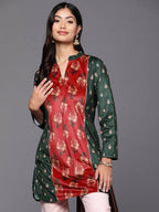 Ahalyaa Women's Traditional wear Tunic - Green