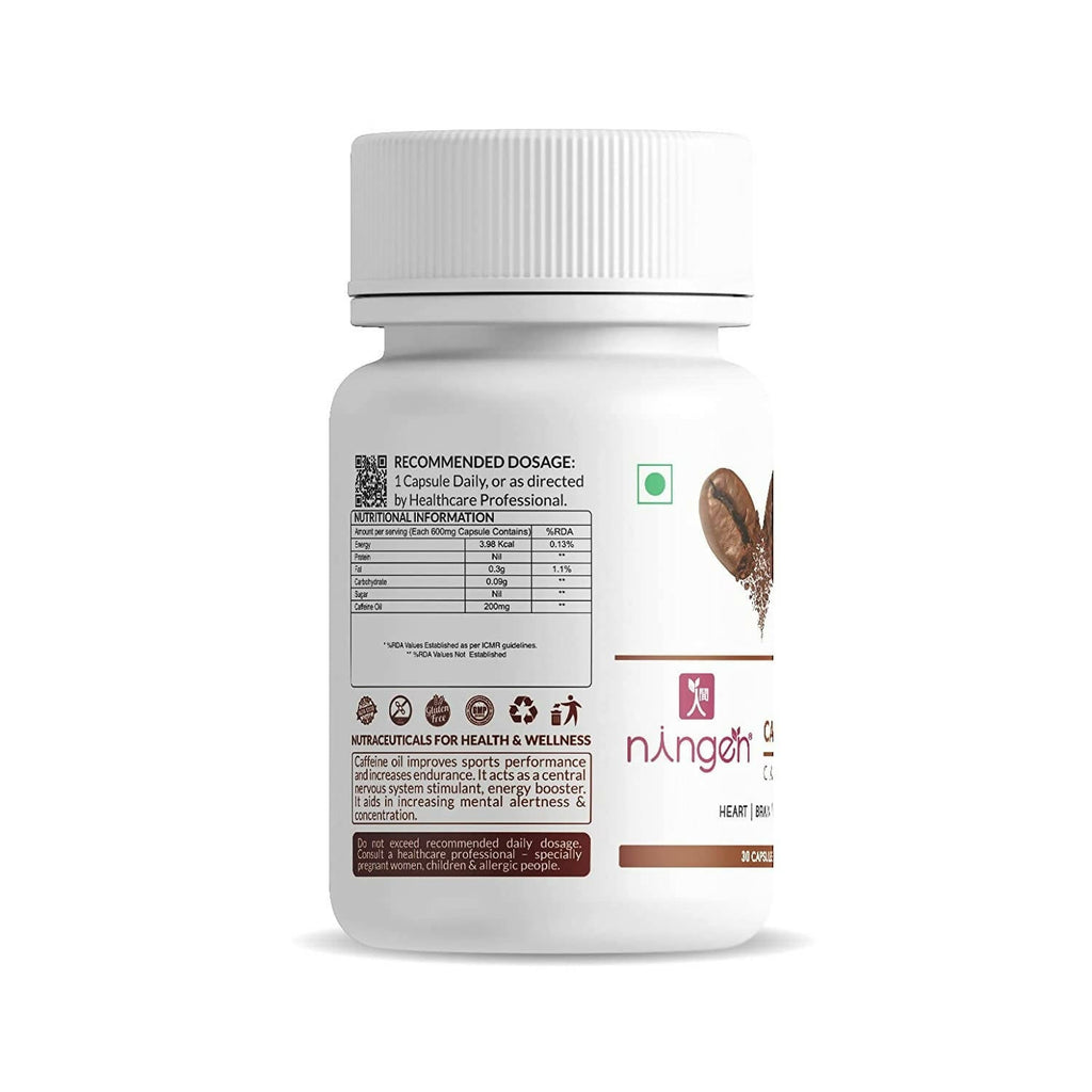 Ningen Caffeine Oil Capsules - Distacart
