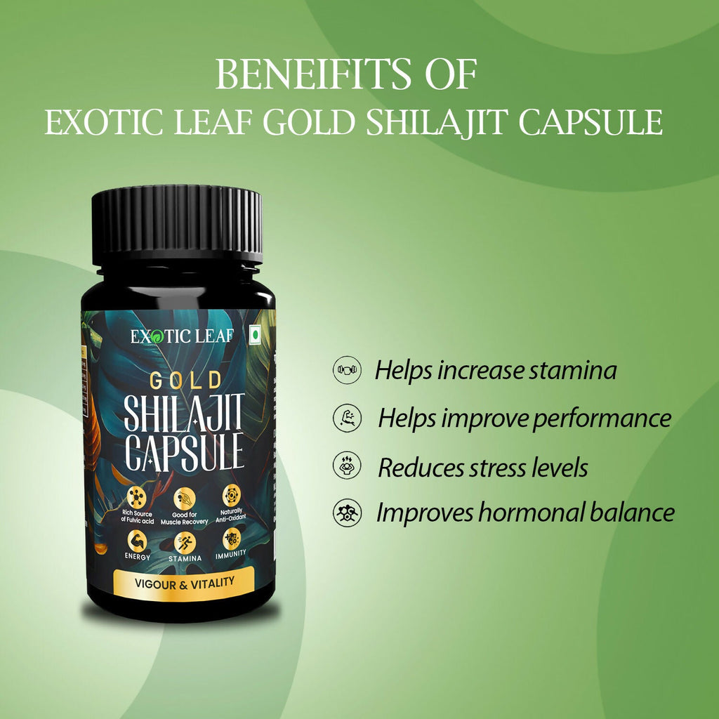 Exotic Leaf Gold SJ Capsules - Distacart
