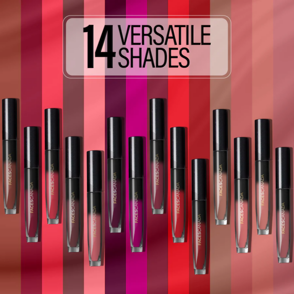 Faces Canada Comfy Silk Liquid Lipstick - Jovial Pink 05