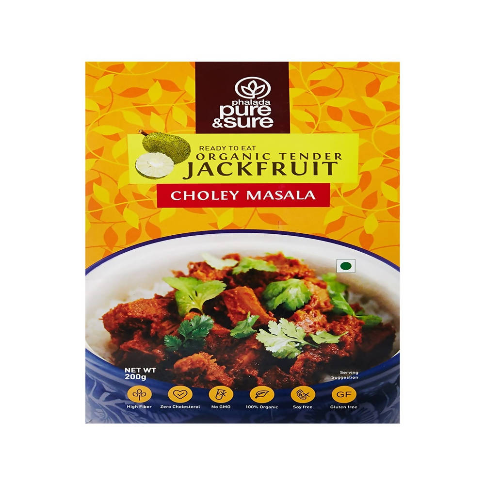 Pure & Sure Ready To Eat Organic Tender Jackfruit Choley Masala