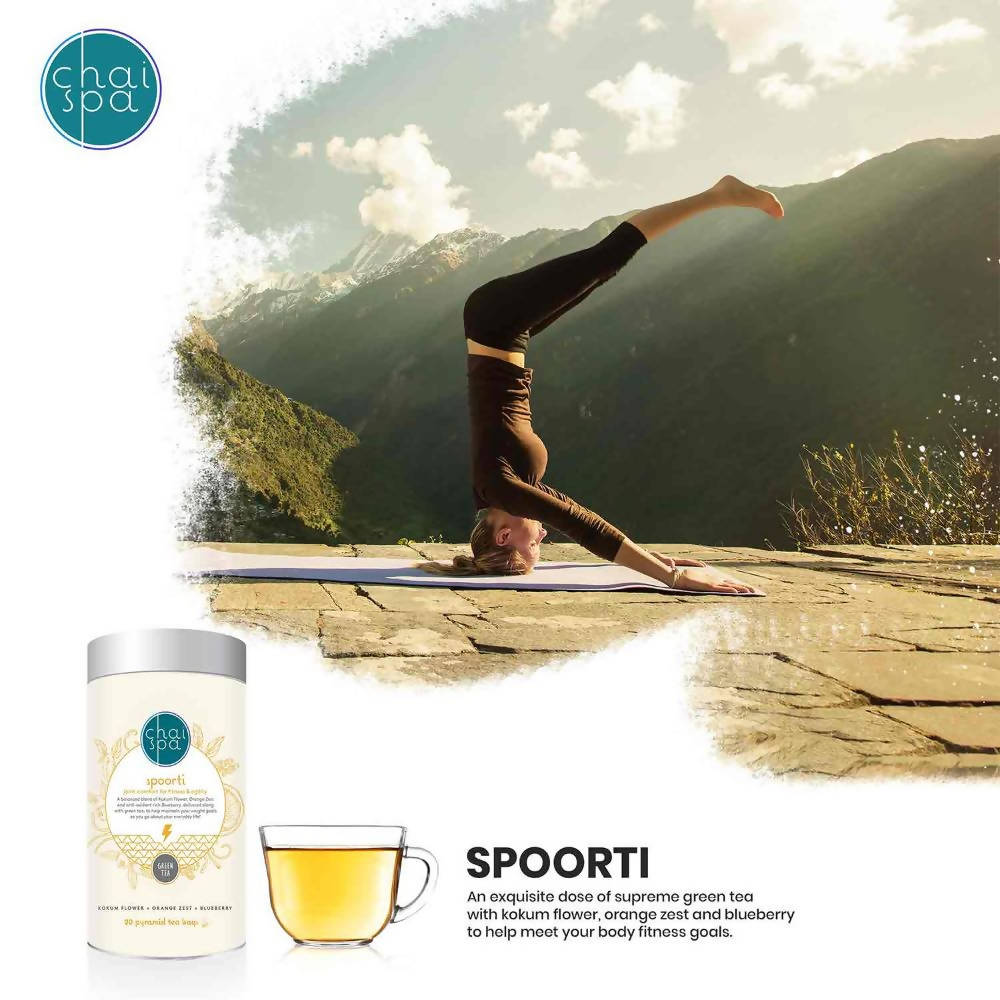 Chai Spa Spoorti Green Tea - Distacart