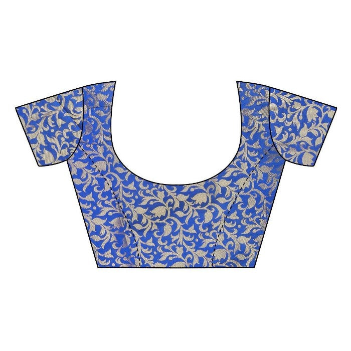 Vamika Chanderi Cotton Foil Print Blouses