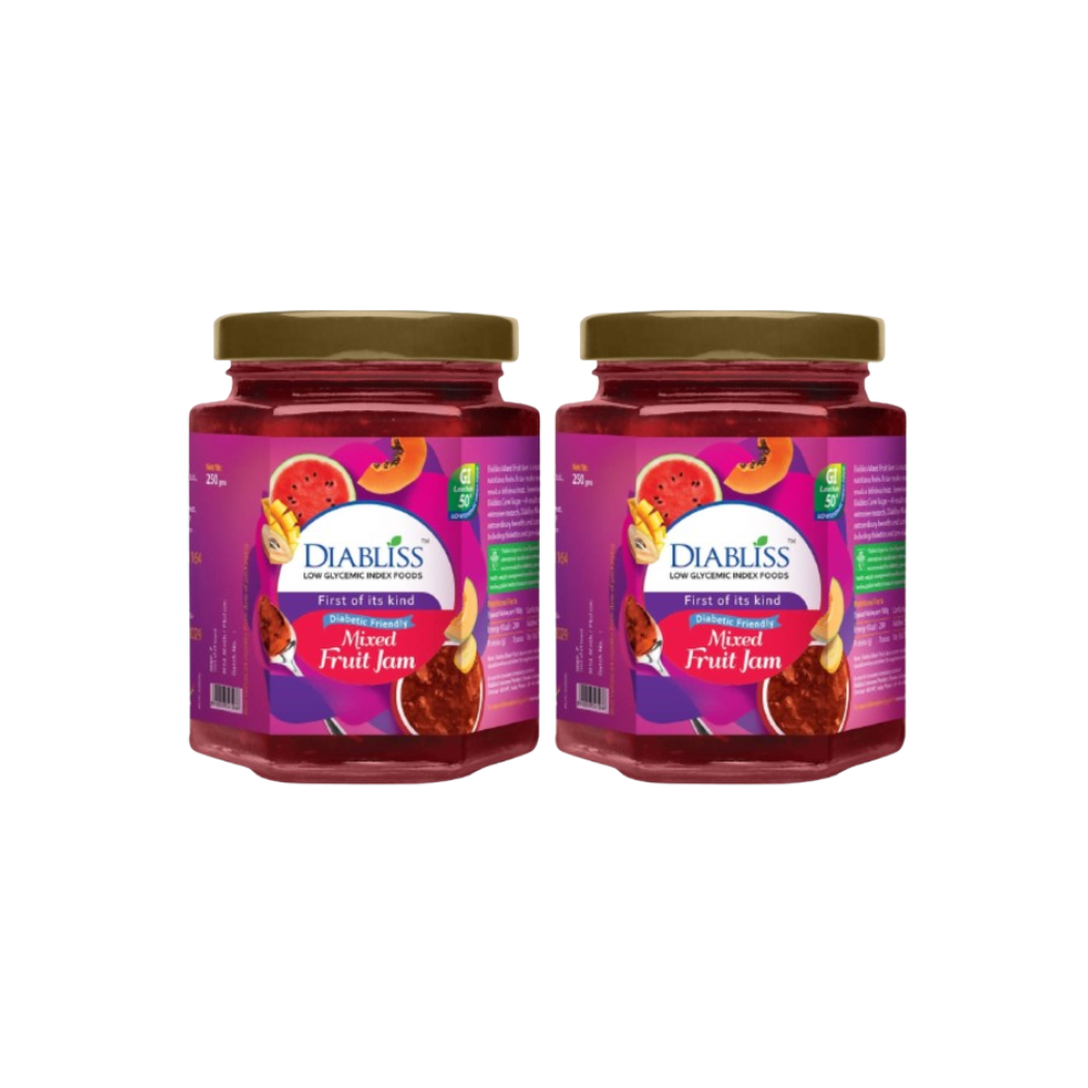 Diabliss Diabetic Friendly Mixed Fruit Jam - Distacart
