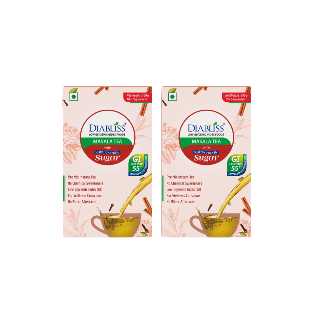 Diabliss Masala Tea With Herbal Extract Blend - Distacart